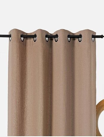 Rideau en coton et chanvre