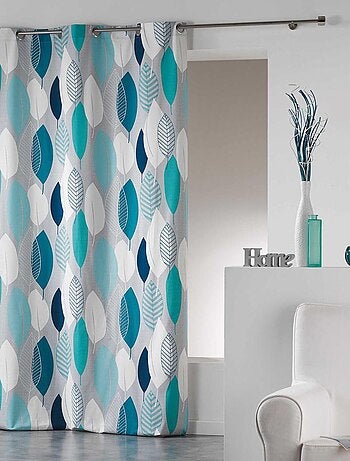 Rideau en Coton "Farandole de Feuilles