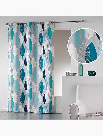 Rideau en Coton "Farandole de Feuilles