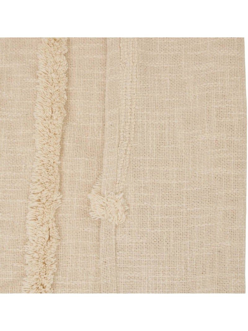 Rideau en coton hawki Blanc chaud - Kiabi