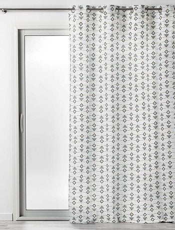 Rideau en coton imprimé letiko