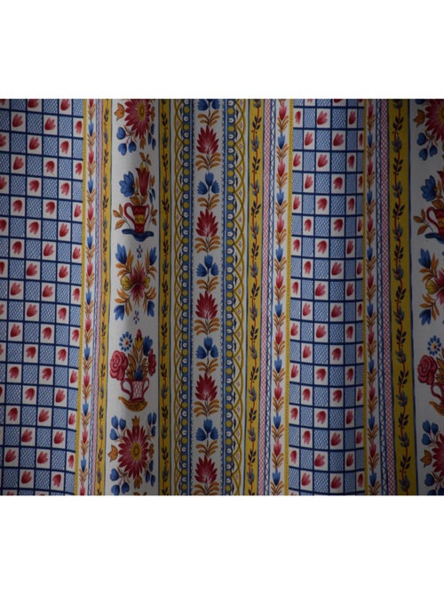 Rideau en Coton provençale – 140x250 cm – 100% Coton - Kiabi