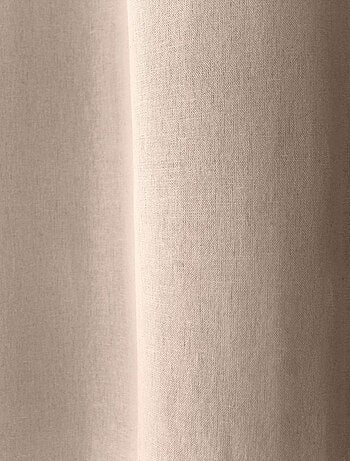 Rideau en coton recyclé - Effet chiné