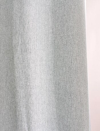 Rideau en coton recyclé - Effet chiné