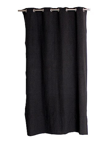 Rideau en coton recyclé - Effet chiné