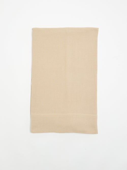 Rideau en coton texturé - 140 x 240 cm - Kiabi Rideau en coton texturé - 140 x 240 cm - Kiabi