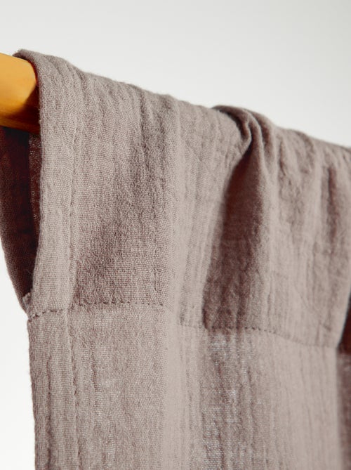 Rideau en gaze de coton - Kiabi