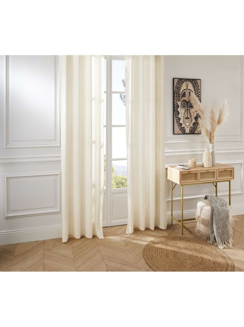 Rideau en gaze de coton - Kiabi