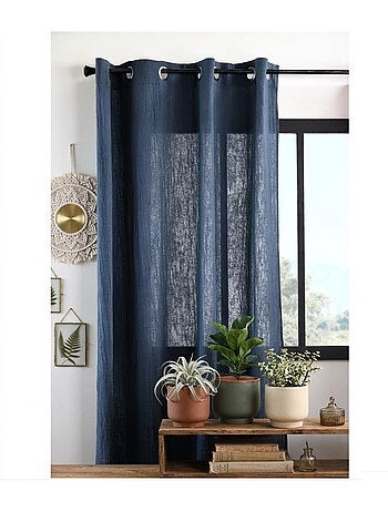 Rideau en gaze de coton Pop colors