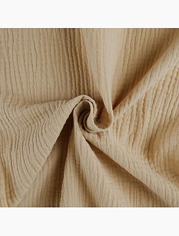 Rideau en gaze de coton tamisant à oeillets