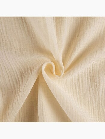 Rideau en gaze de coton tamisant à oeillets