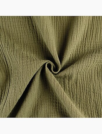 Rideau en gaze de coton tamisant à oeillets