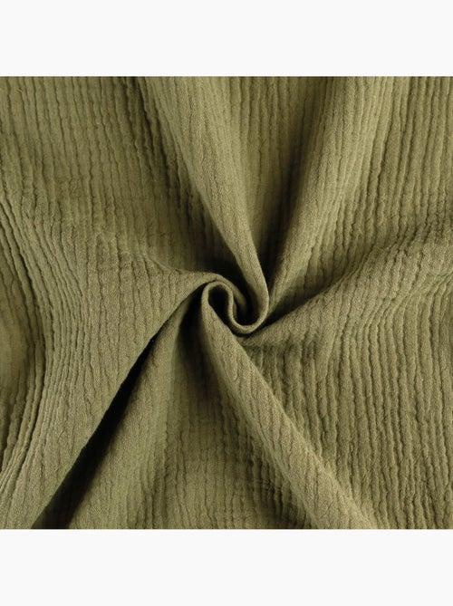 Rideau en gaze de coton tamisant à oeillets - Kiabi