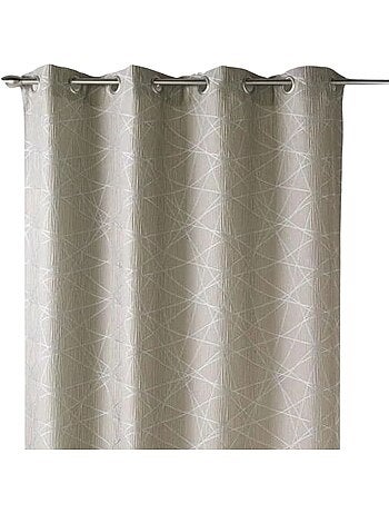 Rideau en Jacquard à Imprimés Design