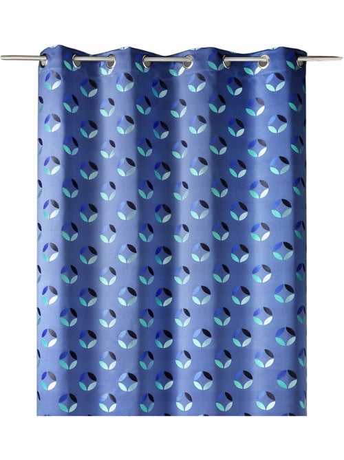 Rideau en jacquard à imprimés "rosace" - Kiabi