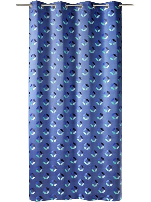 Rideau en jacquard à imprimés "rosace" - Kiabi