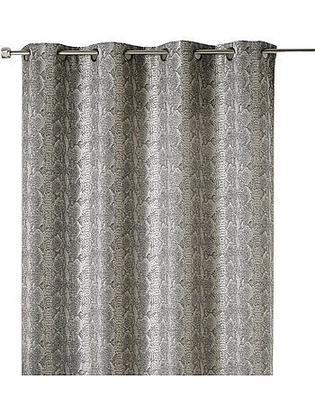 Rideau en Jacquard à Imprimés "Serpent