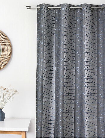 Rideau en Jacquard à Rayures Verticales "Fun