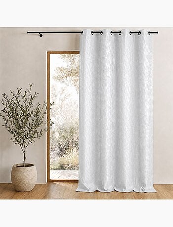 Rideau en jacquard fantaisie