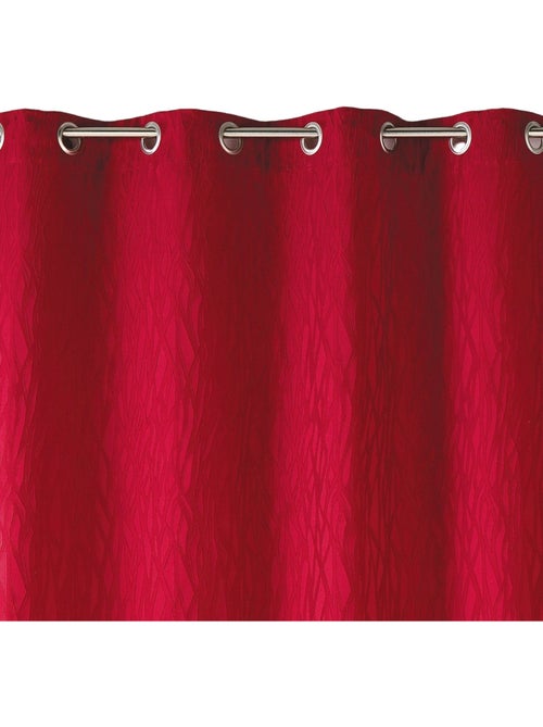 Rideau en jacquard fantaisie - Kiabi