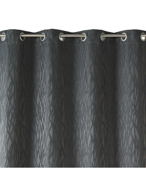 Rideau en jacquard fantaisie - Kiabi