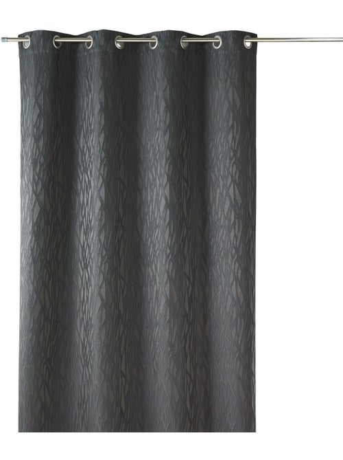 Rideau en jacquard fantaisie - Kiabi