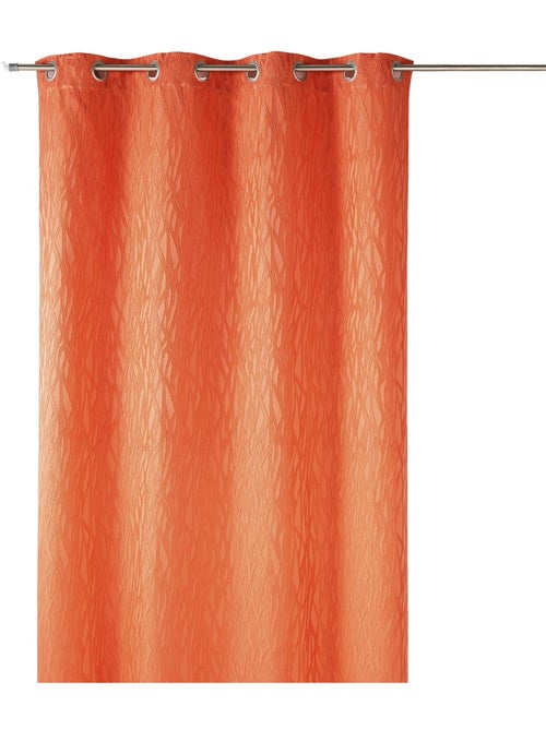 Rideau en jacquard fantaisie - Kiabi