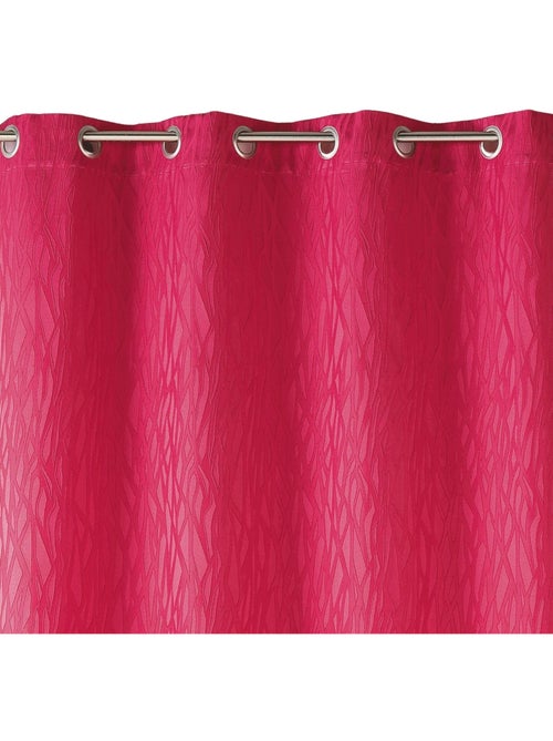 Rideau en jacquard fantaisie - Kiabi