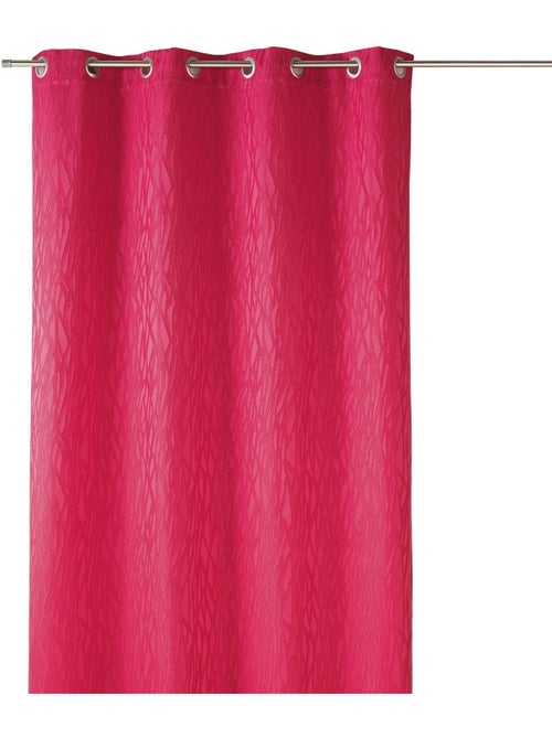 Rideau en jacquard fantaisie - Kiabi