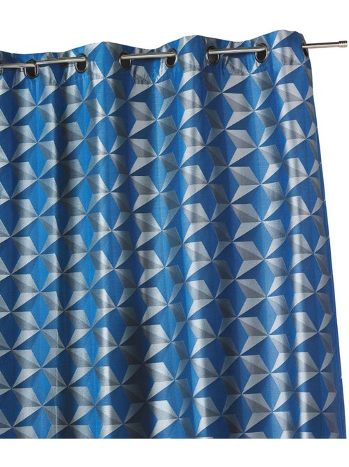 Rideau en jacquard imprimés géométriques - Kiabi Rideau en jacquard imprimés géométriques - Kiabi