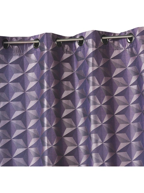 Rideau en jacquard imprimés géométriques - Kiabi Rideau en jacquard imprimés géométriques - Kiabi