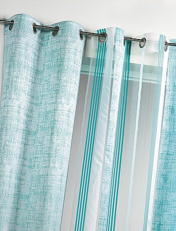 Rideau en jacquard lourd