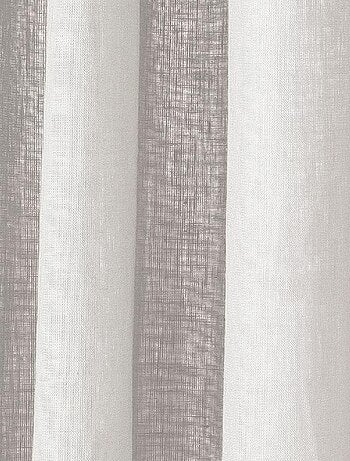 Rideau en lin avec œillets 'Deko&co'