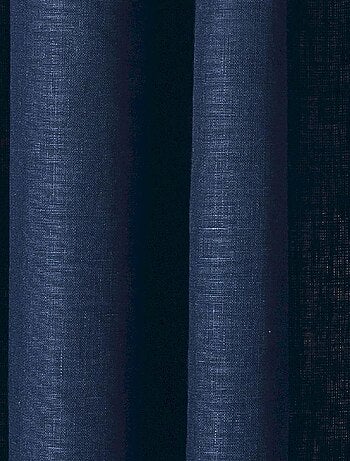 Rideau en lin avec œillets 'Deko&co'