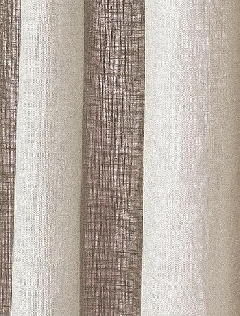 Rideau en lin avec œillets 'Deko&co'