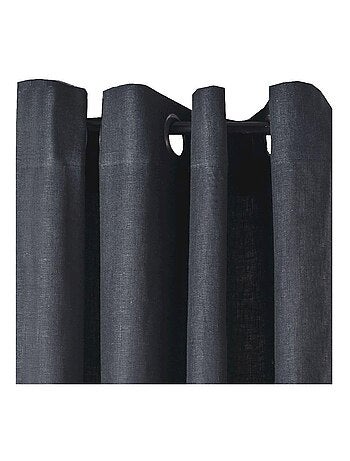 Rideau en lin avec œillets 'Deko&co'