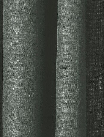 Rideau en lin avec œillets 'Deko&co'