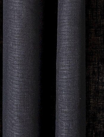 Rideau en lin avec œillets 'Deko&co'