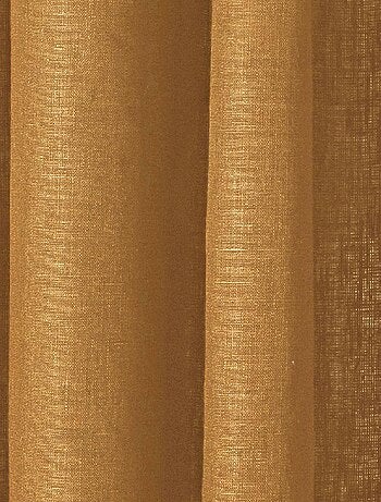 Rideau en lin avec œillets 'Deko&co'