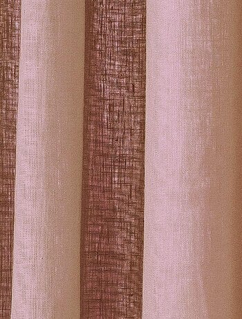 Rideau en lin avec œillets 'Deko&co'