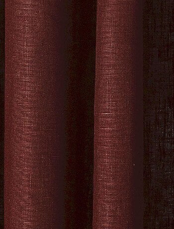 Rideau en lin avec œillets 'Deko&co'