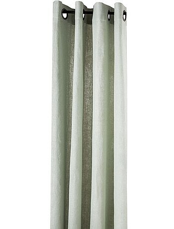 Rideau en lin avec œillets 'Deko&co'