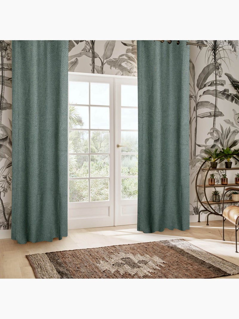 Rideau en maille WILD Vert foncé - Kiabi