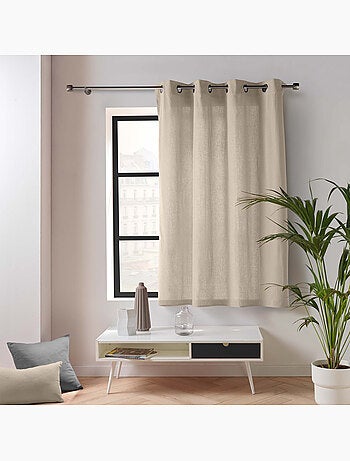 Rideau en poly-coton recyclé