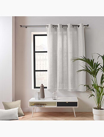 Rideau en poly-coton recyclé