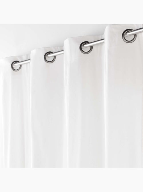 Rideau en poly-coton recyclé - Kiabi