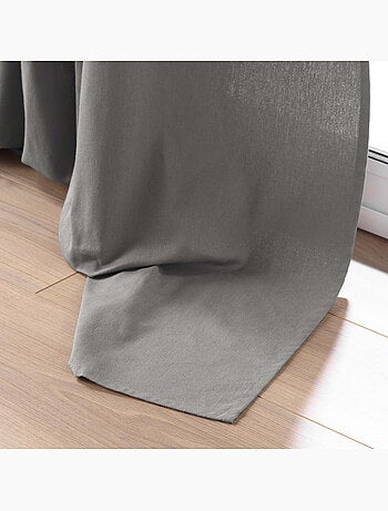 Rideau en poly-coton recyclé