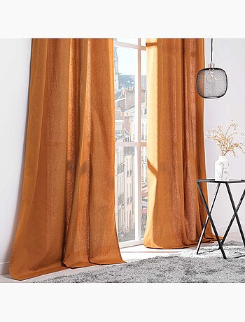 Rideau en poly-coton recyclé