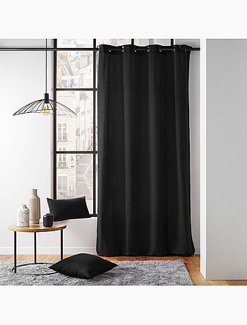 Rideau en poly-coton recyclé