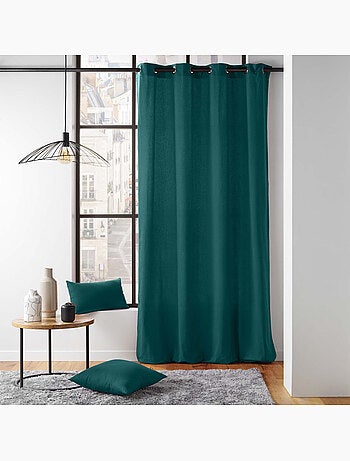 Rideau en poly-coton recyclé